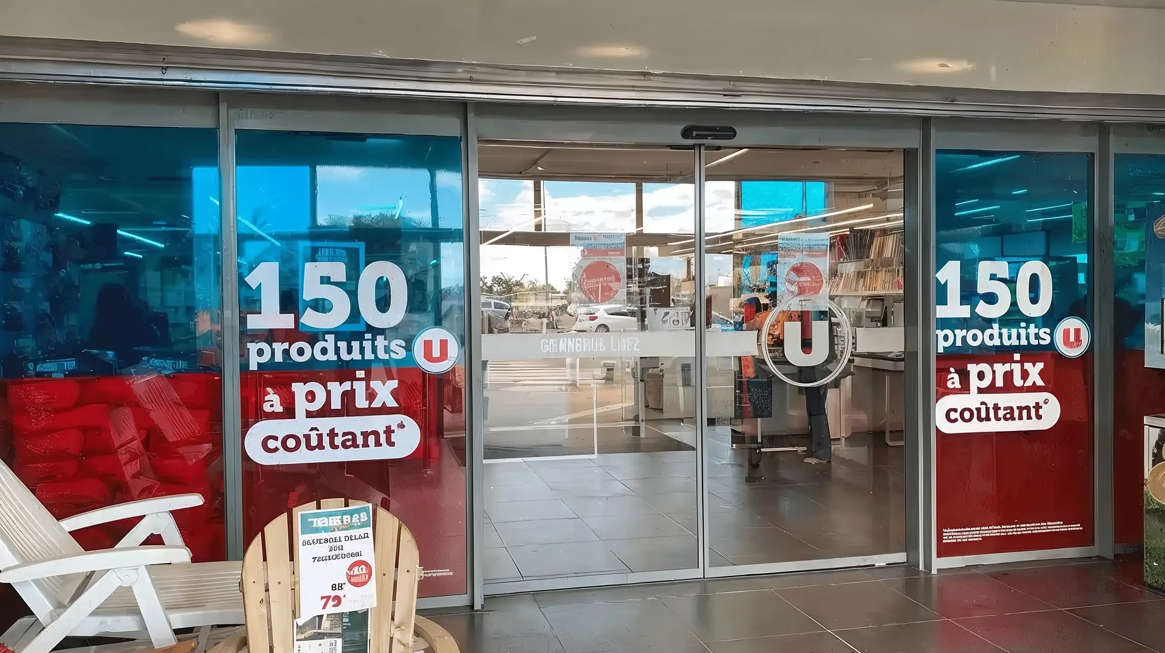 Int&eacute;rieur de restaurant gastronomique avec desserts &eacute;l&eacute;gants servis sur assiettes blanches rectangulaires